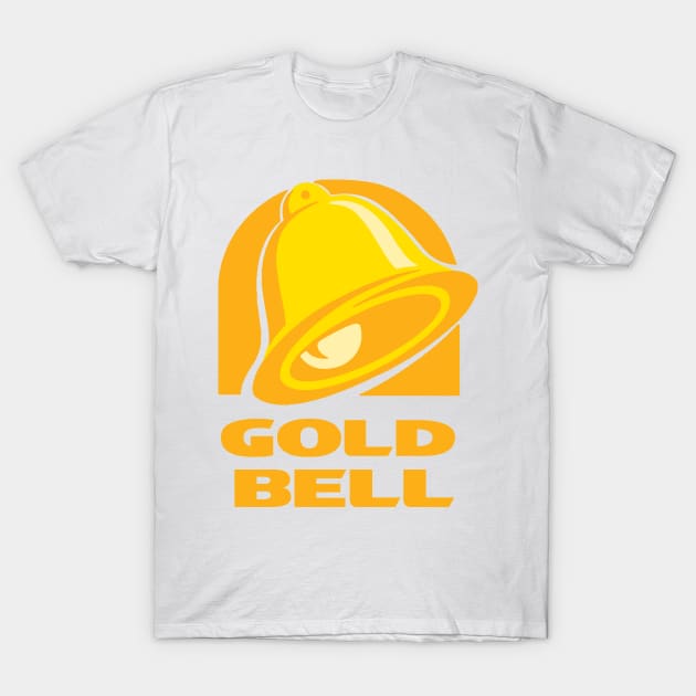 Gold Bell T-Shirt by Daletheskater